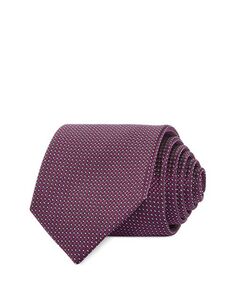 Классический галстук Dot Micro Neat Silk The Men&apos;s Store at Bloomingdale&apos;s, цвет Purple
