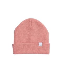 Вязаная шапка унисекс в рубчик Northern Classics, цвет Pink
