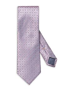 Классический тканый шелковый галстук Eton, цвет Pink