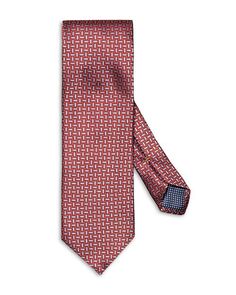 Классический тканый шелковый галстук Eton, цвет Red
