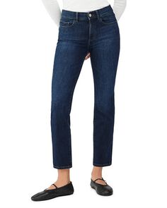 Прямые джинсы до щиколотки со средней посадкой Mara цвета Индийские чернила DL1961, цвет Blue