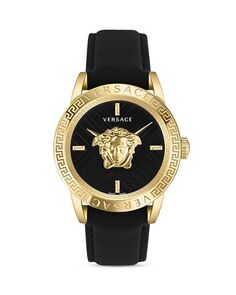 Часы V-код, 43 мм Versace, цвет Black