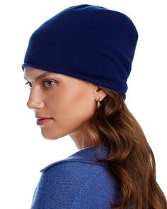 Шляпа Angelina с закругленными краями C by Bloomingdale&apos;s Cashmere, цвет Blue