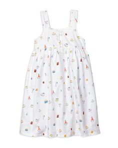 Поздравления с днем рождения для девочек Ночная рубашка Шарлотта — Baby, Little Kid, Big Kid Petite Plume, цвет White