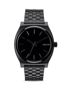 Часы Time Teller, черные, 37 мм Nixon, цвет Black