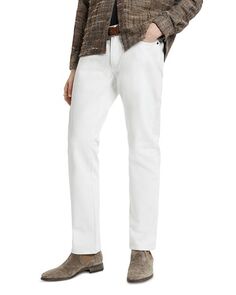 Белые джинсы стандартного кроя J701 John Varvatos, цвет White