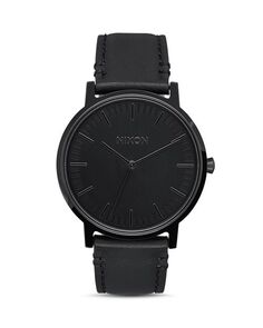 Часы Портер, 40 мм Nixon, цвет Black