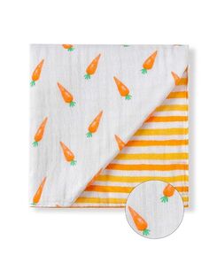 4-слойное всесезонное уютное одеяло унисекс Malabar Baby, цвет Orange