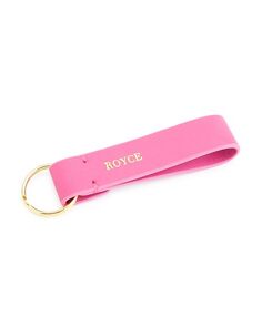 Кожаный брелок для ключей ROYCE New York, цвет Pink