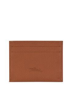 Ле Фулон&amp;;eacute; Кожаный картхолдер Longchamp, цвет Brown