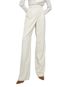 Широкие брюки Heyser Veronica Beard, цвет White
