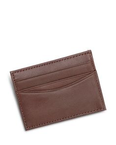 Кожаный кошелек с магнитным зажимом для денег ROYCE New York, цвет Brown