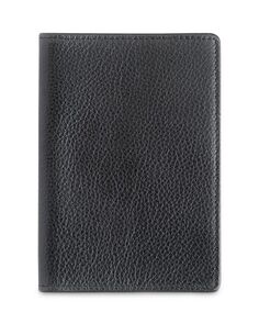 Кожаный чехол для паспорта с блокировкой RFID ROYCE New York, цвет Black