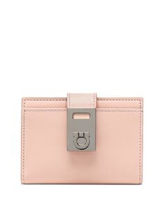Компактный кошелек Hug Ferragamo, цвет Pink