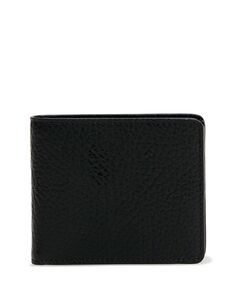 Кожаный кошелек двойного сложения Slim 2 Maison Margiela, цвет Black