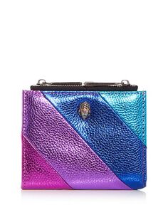 Кожаный кошелек с несколькими полосками KURT GEIGER LONDON, цвет Multi