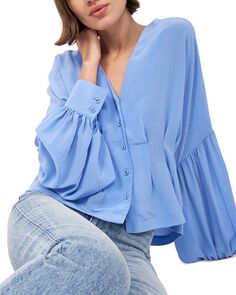 Шелковая блузка Mayson Joie, цвет Blue