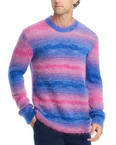 Шерстяной свитер с круглым вырезом Brady 6641 NN07, цвет Purple