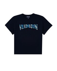 Футболка с логотипом Sharks Allaround для мальчиков Vilebrequin, цвет Blue