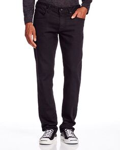 Черные джинсы прямого кроя USA Bowery John Varvatos, цвет Black