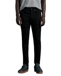 Черные джинсы скинни Fit 1 Aero Stretch rag &amp; bone, цвет Black