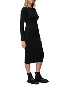 Трикотажное платье-свитер Annie Sparkle Whistles, цвет Black