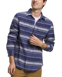 Фланелевая рубашка на пуговицах Arroyo стандартного кроя The North Face, цвет Blue