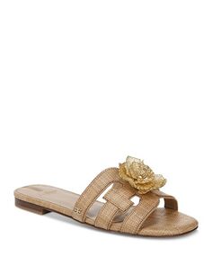 Женские шлепанцы Bay Flora Sam Edelman, цвет Tan/Beige