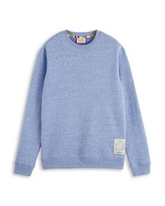 Меланжевый свитшот Scotch &amp; Soda, цвет Blue