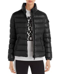 Короткий пуховик Bady Slim Moncler, цвет Black