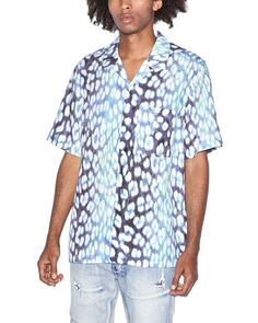 Рубашка на пуговицах обычного кроя Ultra Leo Resort Ksubi, цвет Multi