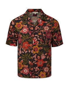 Рубашка Camp с короткими рукавами и принтом для отпуска Vacation Onia, цвет Multi