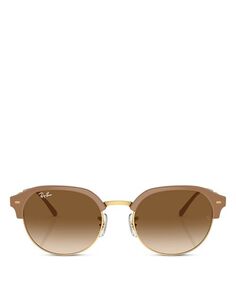 RB4429 Круглые солнцезащитные очки, 53 мм Ray-Ban, цвет Tan/Beige