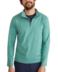 Рубашка на молнии Sport Quarter Marine Layer, цвет Green