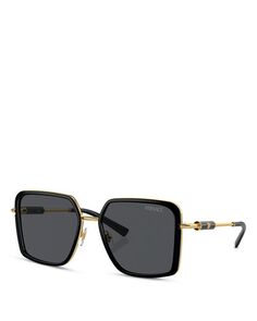 VE2261 Квадратные солнцезащитные очки, 56 мм Versace, цвет Black