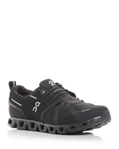 Мужские водонепроницаемые кроссовки для бега на шнуровке Cloud 5 On, цвет Black