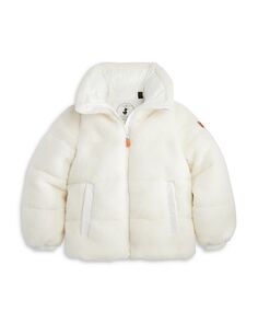 Куртка Onis Teddy для девочек - Little Kid, Big Kid Save The Duck, цвет Ivory/Cream