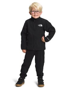 Куртка Денали унисекс - Little Kid The North Face, цвет Black