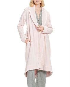 Флисовый халат двойной вязки Duffield II UGG, цвет Pink Ugg&Reg;