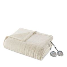 Плюшевые одеяла с подогревом Beautyrest, цвет Ivory