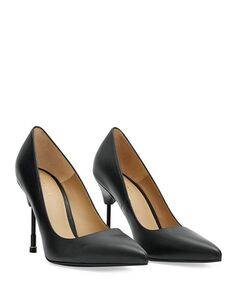 Женские туфли-лодочки Nova Court на высоком каблуке с острым носком ALLSAINTS, цвет Black