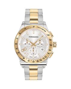 Ferragamo 1927 Chrono Хронограф, 42 мм Ferragamo, цвет Silver