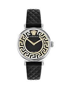 Часы Greca Chic, 35 мм Versace, цвет Black