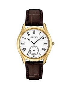 Часы Essentials, 39 мм Seiko Watch, цвет White