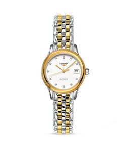 Флагманские часы, 26 мм Longines, цвет White/Two Tone