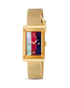 Новые часы G-Frame, 21 x 34 мм Gucci, цвет Gold
