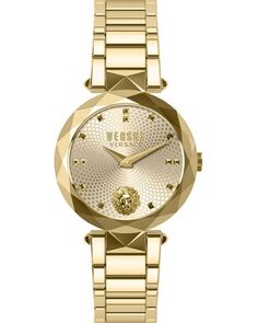 Часы Ковент-Гарден, 36 мм Versus Versace, цвет Gold