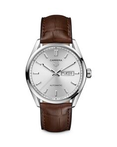 Часы Каррера, 41 мм TAG Heuer, цвет Brown