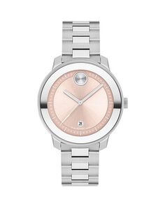 Часы BOLD Verso, 38 мм Movado, цвет Pink