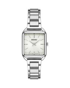 Часы Essentials, 26 мм Seiko Watch, цвет Silver